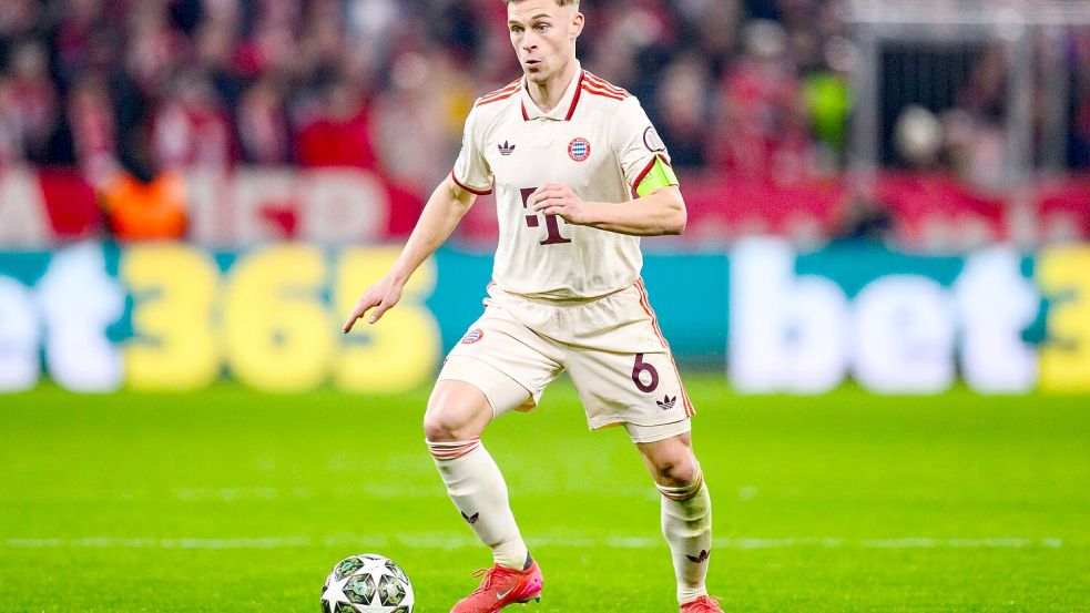 Weiter im Bayern-Trikot: Joshua Kimmich. Foto: Tom Weller/dpa