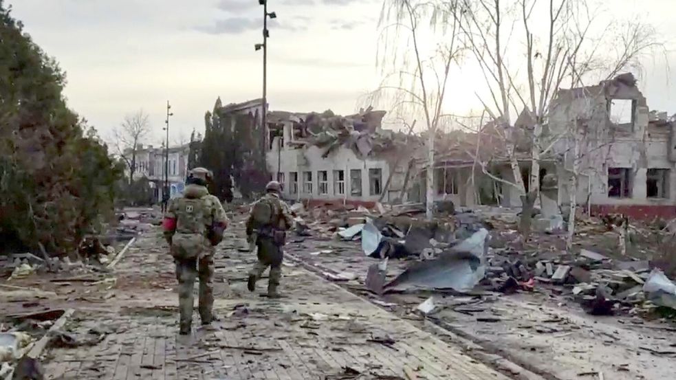 Trump und Russland behaupten, ukrainische Soldaten seien im Gebiet Kursk eingekesselt. Foto: Uncredited/Russian Defense Ministry Press Service/AP/dpa