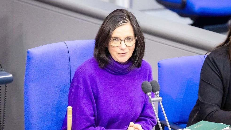 Katrin Göring-Eckardt (Grüne) ist Bundestagsvizepräsidentin im alten Bundestag. Sie hatte früh klargemacht: Sie möchte erneut für dieses Amt kandidieren. (Archivfoto) Foto: Christoph Soeder/dpa