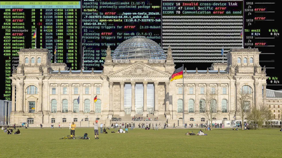 Politische Cyberangriffe nehmen zu: Aus diesen Ländern droht die größte Gefahr. Foto: IMAGO/Jochen Tack