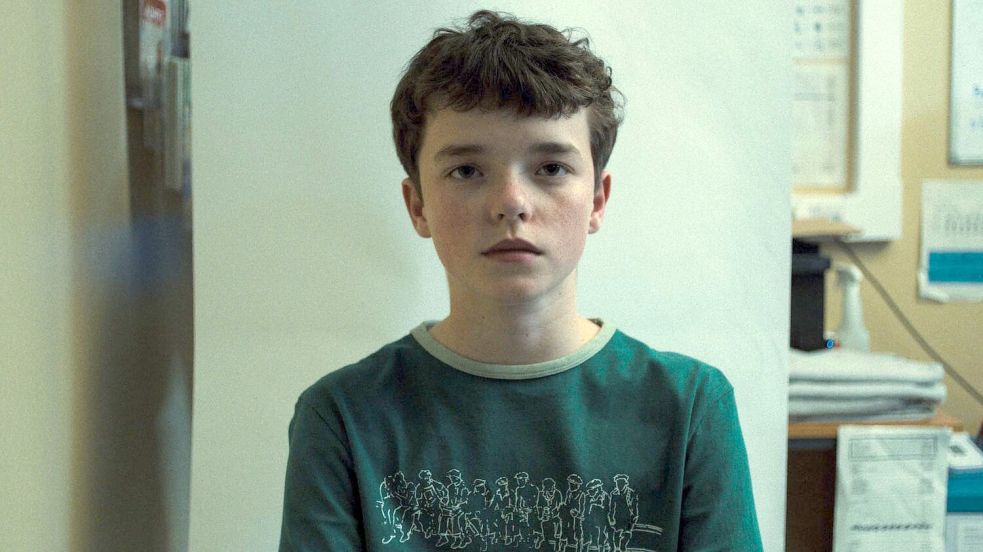 Owen Cooper spielt Jamie Miller in der britischen Netflix-Serie „Adolescence“. Der 13-Jährige wird in der Serie verdächtigt, eine Mitschülerin ermordet zu haben. Die vierteilige Serie ist seit 13. März auf Netflix verfügbar. Foto: -/Netflix/dpa