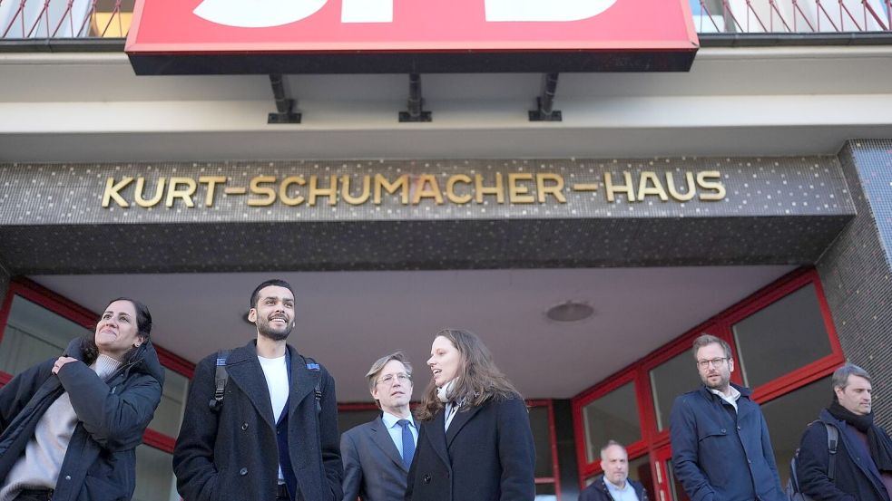 Die SPD will in Hamburg mit den Grünen über eine Koalition verhandeln (Archivbild). Foto: Marcus Brandt/dpa