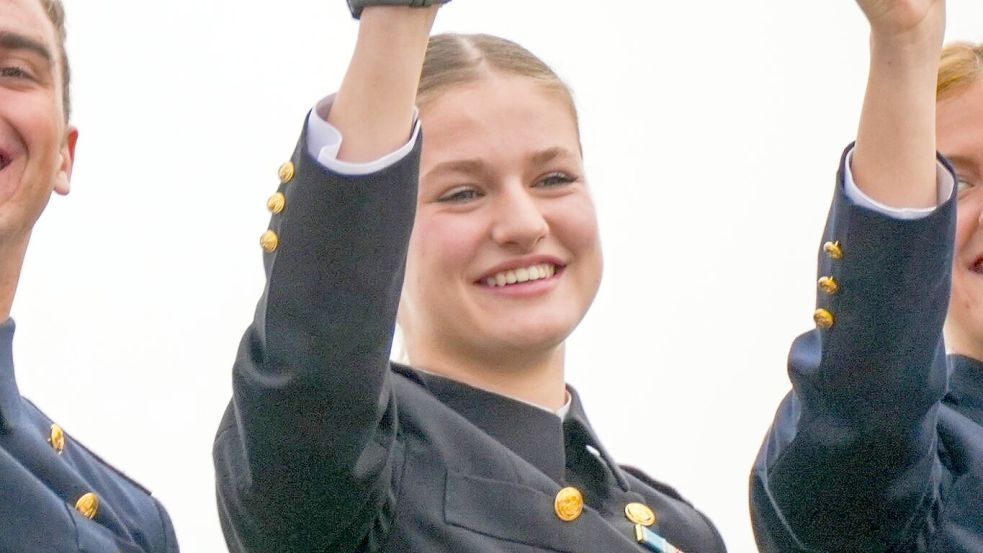 Die Tochter von König Felipe absolviert ihre militärische Ausbildung. (Archivfoto) Foto: Francisco J. Olmo/EUROPA PRESS/dpa