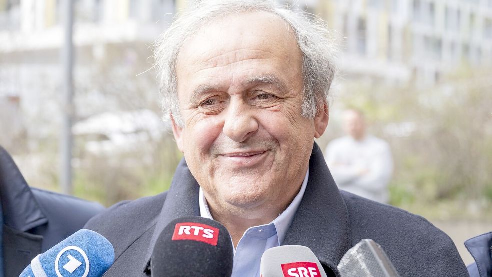 Behält sich weitere rechtliche Schritte vor: Michel Platini. Foto: Urs Flueeler/KEYSTONE/dpa