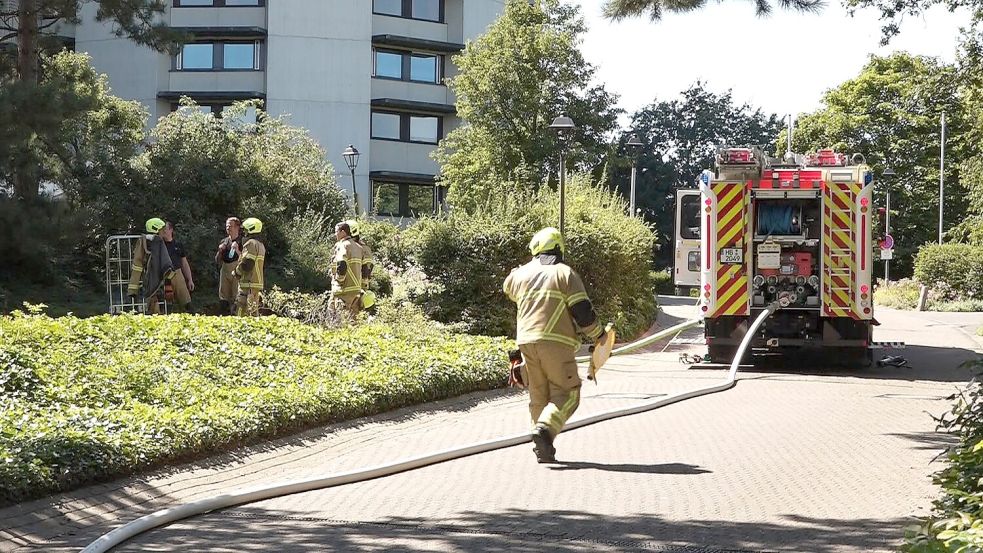 Bremen: Clinic Bremen-Ost: Fireplace​​​​​​within the air flow shaft causes main operations