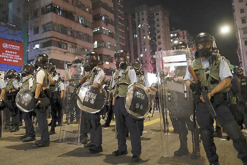 Neue Proteste In Hongkong Trotz Drohungen Aus Peking General Anzeiger